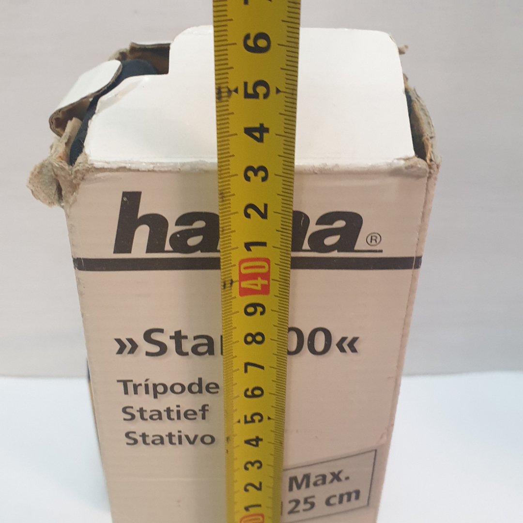 Штатив Hama Star 700 EF Digital 42.5 см - 125 см. Вмятина на ножке.. Картинка 29